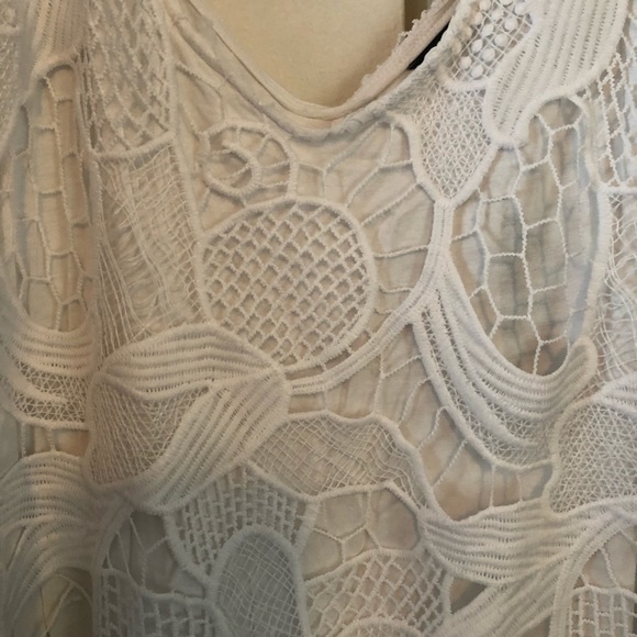 NEW! White Express Tropical Dress - Picture 3 of 4